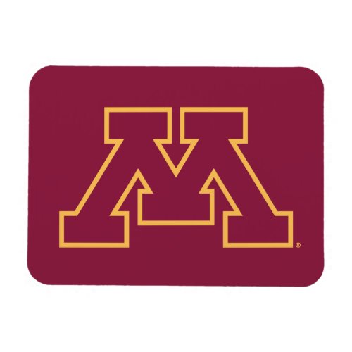 Minnesota Maroon M Magnet