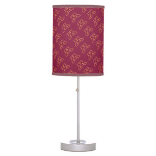 Minnesota Maroon M Table Lamp