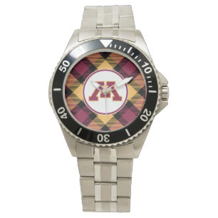Minnesota Maroon M Watch