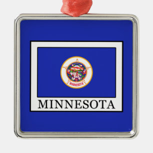 Minnesota Metal Ornament