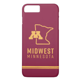 Minnesota Midwest State iPhone 8 Plus/7 Plus Case