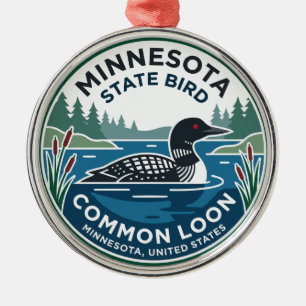 Minnesota Minnesota Metal Ornament