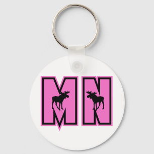 Minnesota Moose Keychain