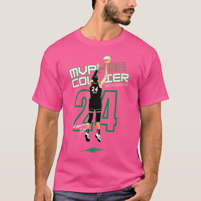 Minnesota Napheesa Collier 24 Basketball Cartoon T-Shirt (Front)