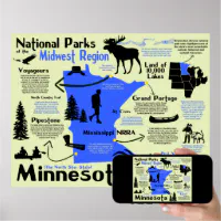 Minnesota Jersey Custom Canvas Print Wall Art for Boy Girl Men