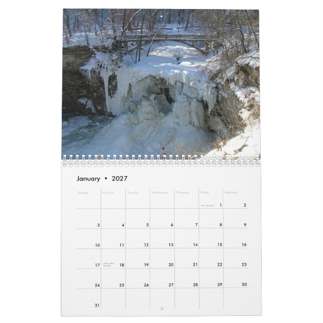 Minnesota Nature 2011 Calendar (Jan 2027)