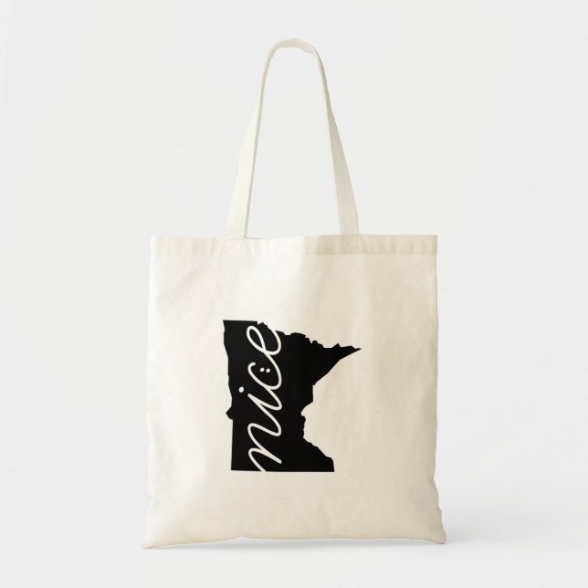 Minnesota Nice Gifts Tote Bag (Front)