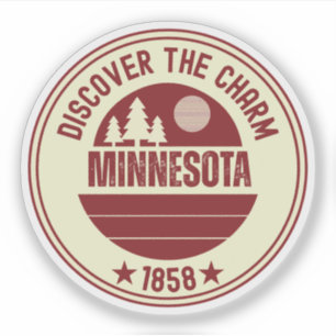 Minnesota Nice - MN State Gift Sticker
