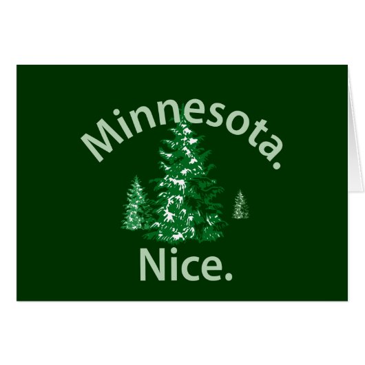 Minnesota Nice.  Period! (Front Horizontal)