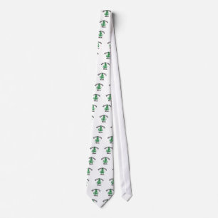 Minnesota Nice. Period! (black text) Neck Tie