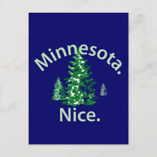 Minnesota Nice. Period! Postcard
