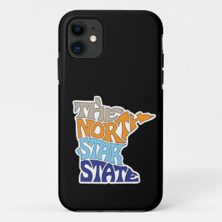 Minnesota Nickname Word Art iPhone 11 Case