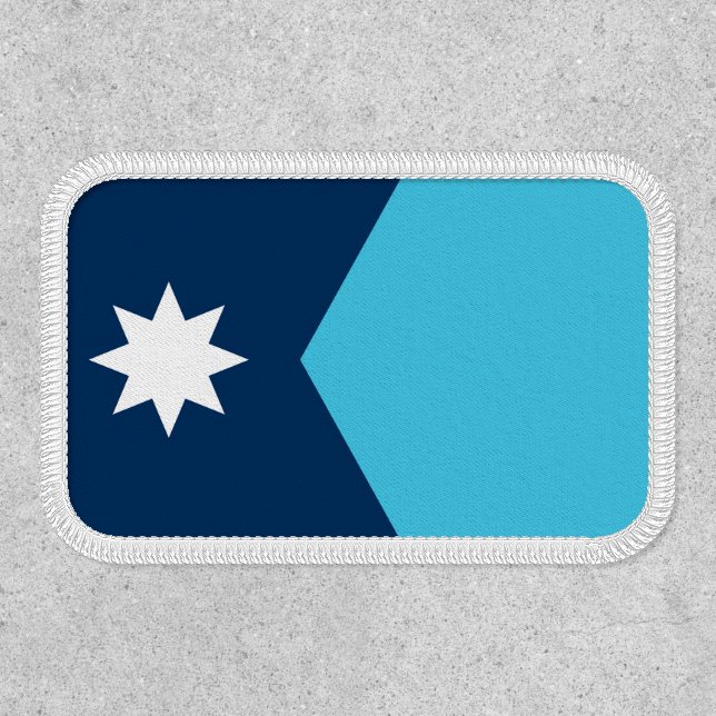 Minnesota North Star Flag Patch (Front)