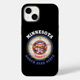 MINNESOTA NORTH STAR STATE FLAG Case-Mate iPhone 14 CASE