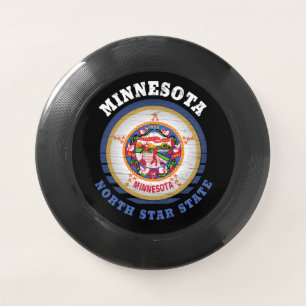 MINNESOTA NORTH STAR STATE FLAG Wham-O FRISBEE