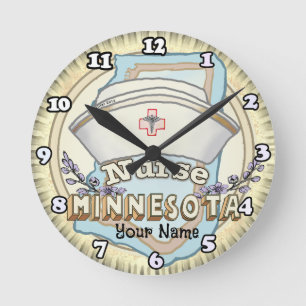 Minnesota Nurse Round Clock