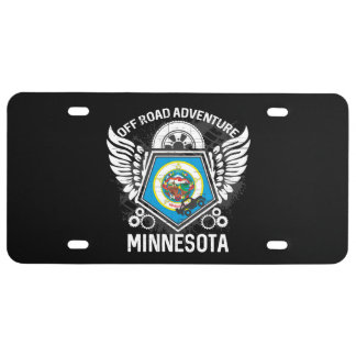 Minnesota Off Road Adventure 4x4 Trails Mudding License Plate