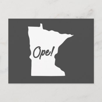 Minnesota Ope Postcard by SimpleSweetDreams at Zazzle