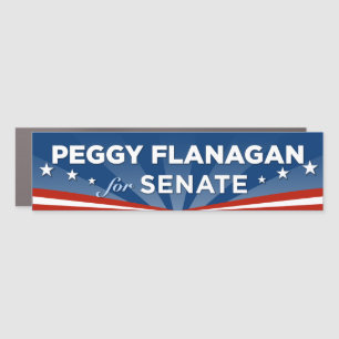 Minnesota Peggy Flanagan for Senate Bumper Car Magnet