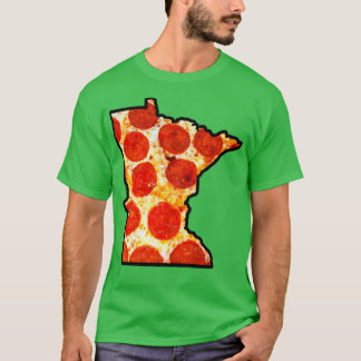 Minnesota Pepperoni Pizza  T-Shirt