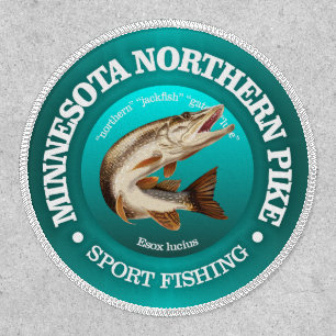 Minnesota Pike Fishing Patch