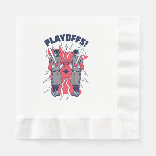 Minnesota Playoff Baseball Napkins (Front)