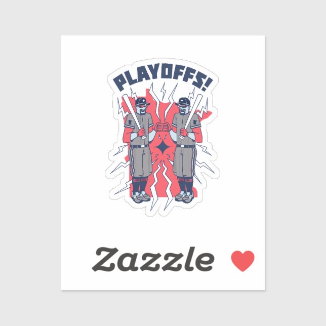 Minnesota Playoff Baseball Sticker (Sheet)