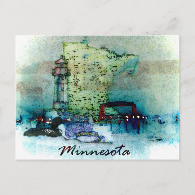 Minnesota Postcard (Front)