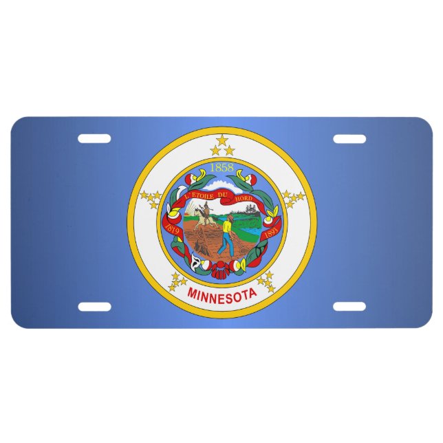 Minnesota Pride License Plate (Front)