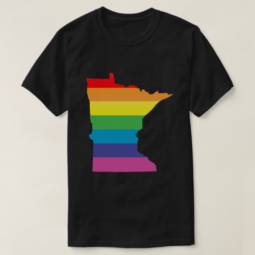 minnesota pride striped T_Shirt