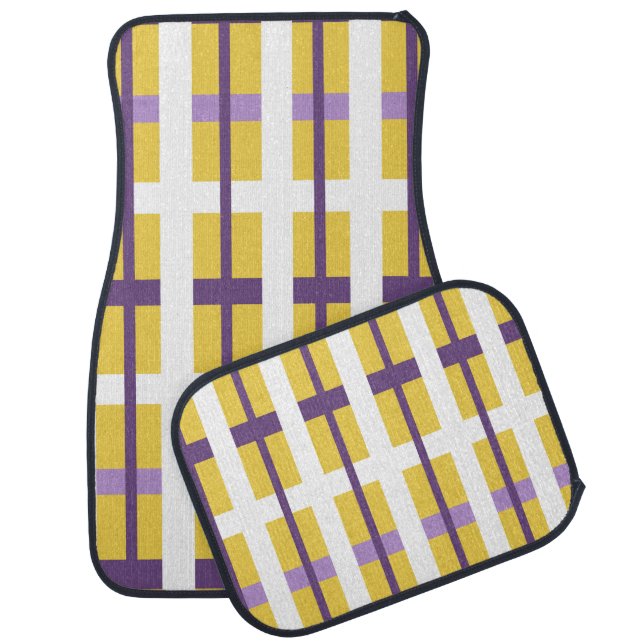Minnesota Purple and Gold  Car Floor Mat (Set)