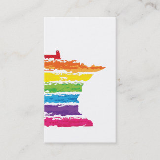 minnesota rainbow strokes business card