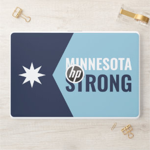 Minnesota Rebel New State Flag HP Laptop Skin