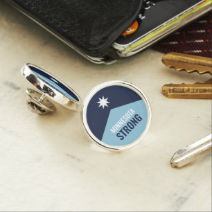 Minnesota Rebel New State Flag Lapel Pin