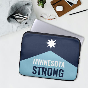 Minnesota Rebel New State Flag Laptop Sleeve
