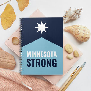 Minnesota Rebel New State Flag Notebook