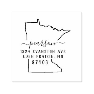 Minnesota Return Address Stamp Self-Inking