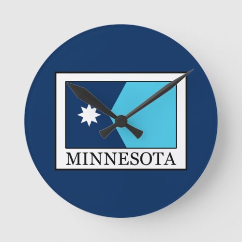 Minnesota Round Clock