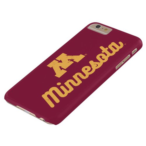 Minnesota  Script Logo Barely There iPhone 6 Plus Case