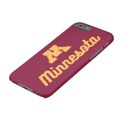 Minnesota  Script Logo Barely There iPhone 6 Case