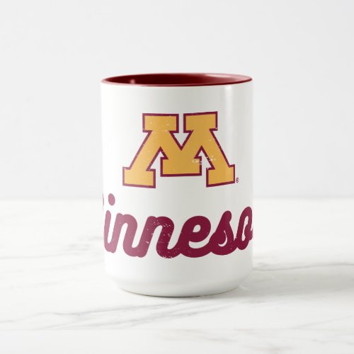 Minnesota  Script Logo Mug