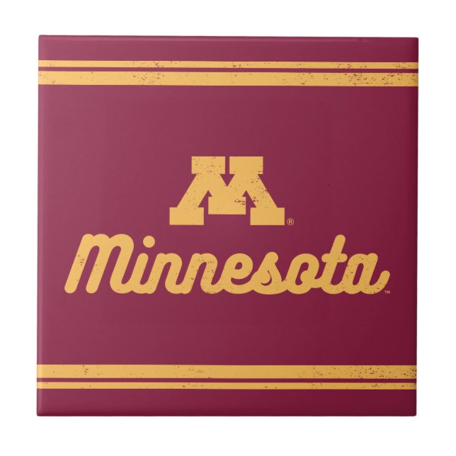 Minnesota | Script Logo Tile (Front)