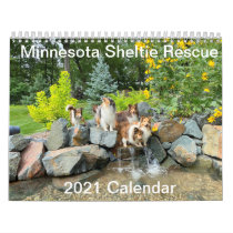Minnesota Sheltie Rescue 2021 Calendar Minnesota Sheltie Rescue 2021 Calendar