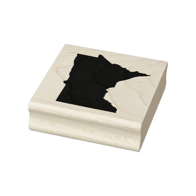 Minnesota Solid Rubber Art Stamp (Stamp)