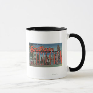 Minnesota (Southern) - Large Letter Scenes Mug