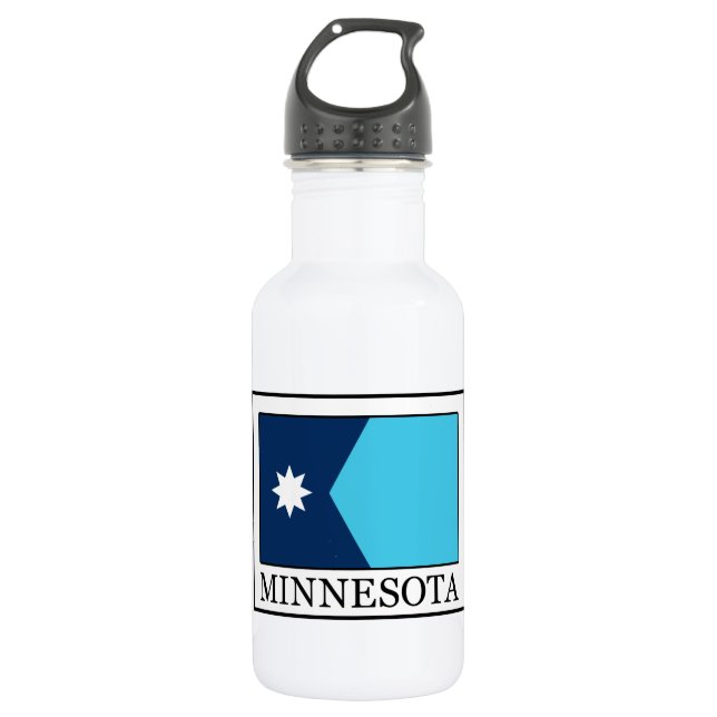 Minnesota Stainless Steel Water Bottle (Front)