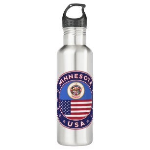 Minnesota Stainless Steel Water Bottle