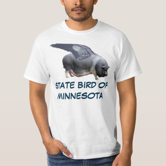 MINNESOTA STATE BIRD: THE PIG T-Shirt (Front)