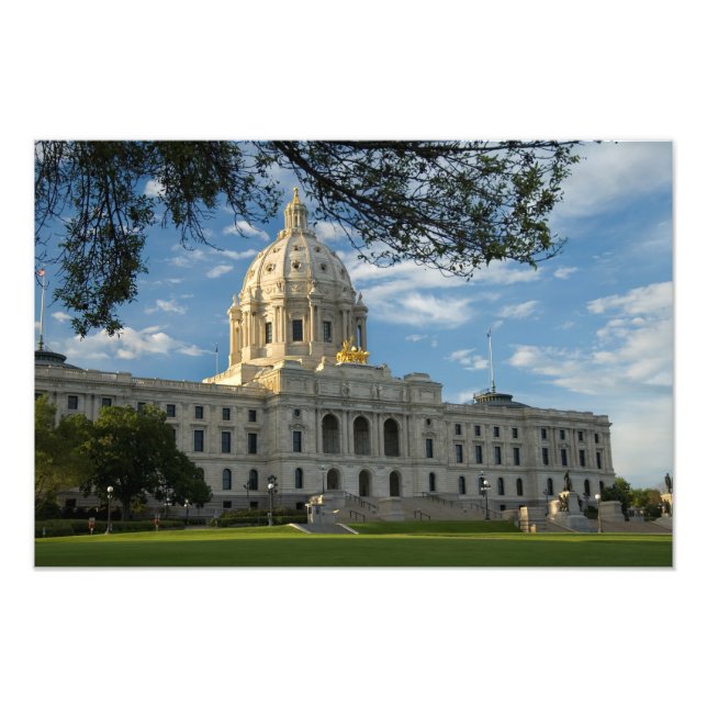 Minnesota State Capitol Photo Print (Front)