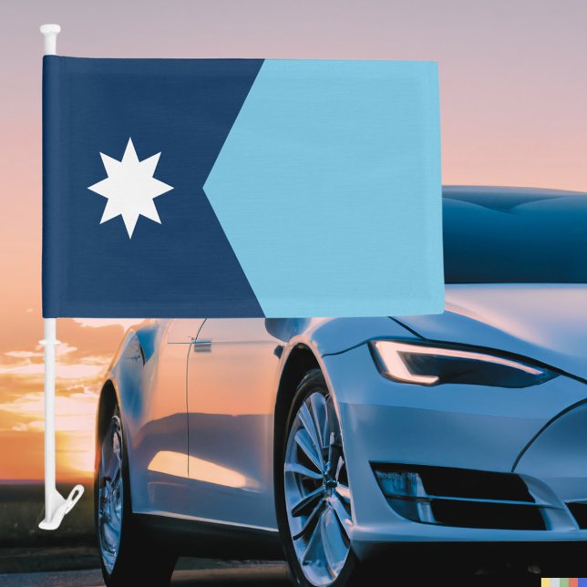 Minnesota State Car Flag (Minnesota State Car Flag)